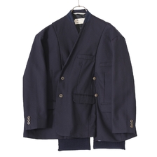 77circa circa make no collar wide jacket CC22AW-30画像