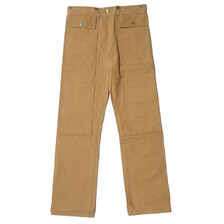 WAREHOUSE Lot 1219 BROWN DUCK DOUBLE KNEE WORK PANTS画像