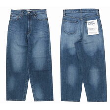 JOHNBULL DENIM DELIGHT WIDE TAPERED JEANS インディゴブルー Y1005画像