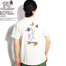 The Endless Summer TES BUTTERFLY BUHI T-SHIRT -WHITE- FH-2574348画像