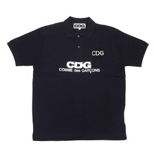 CDG COMME des GARCONS POLO SHIRT NAVY画像