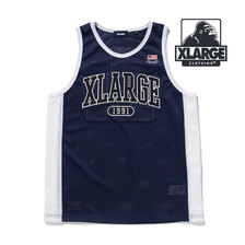 X-LARGE XL BASKETBALL JERSEY NAVY 101222013002画像