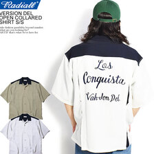 RADIALL VERSION DEL - OPEN COLLARED SHIRT S/S RAD-22SS-SH013画像