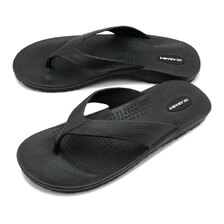 OKABASHI Surf Flip Flop Black O-50001-010画像