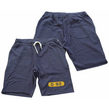 DUBBLE WORKS Lot.22284002-01 Cut Off Style Sweat Short Pants ネイビー画像