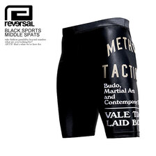 reversal BLACK SPORTS MIDDLE SPATS RV22SS603画像