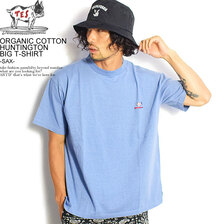 The Endless Summer TES ORGANIC COTTON HUNTINGTON BIG T-SHIRT -SAX- FH-2574343画像