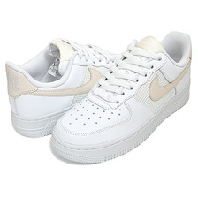 NIKE WMNS AIR FORCE 1 07 ESS summit white/fossil DJ9945-100画像