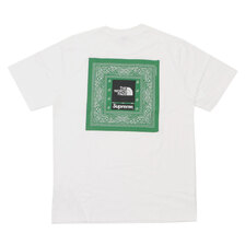 THE NORTH FACE 22SS Bandana Tee WHITE画像