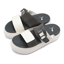 PUMA SUEDE MAYU SANDAL WMNS MARSHMALLOW/DARK SHADOW/IVORY 383380-01画像