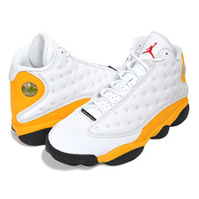 NIKE AIR JORDAN 13 RETRO white/university red-del sol 414571-167画像