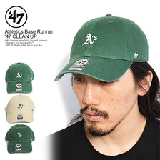 '47 Brand Athletics Base Runner CLEAN UP BSRNR18GWS画像