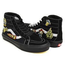 VANS SKATE SK8-HI DECON ELIJAH BERLE BLACK / BLACK VN0A5KYBBKA画像