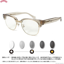 UNCROWD LANCER -PHOTOCHROMIC SERIES- (C.GRY&times;GRAY調光レンズ) UC-102P画像