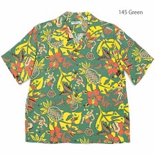 SUN SURF RAYON HAWAIIAN SHIRT - TIME TO LUAU - SS38808画像