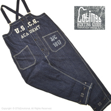 COLIMBO HUNTING GOODS OLD MIDSHIPMEN'S BIB OVERRALL CUSTOM U.S.C.G.A. ZX-0203画像