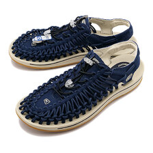KEEN UNEEK CANVAS Navy/Birch 1026229画像