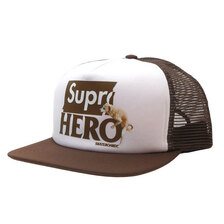 Supreme &times; ANTIHERO 22SS Mesh Back 5-Panel BROWN画像
