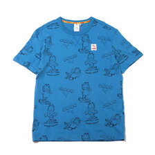 PUMA &times; GARFIELD AOP TEE Vallarta Blue 534434-48画像