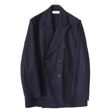 marka W.B SHIRT JACKET - 2/48 wool soft serge - M22C-07JK01C画像