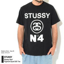 STUSSY Stussy No4 Pigment Dyed S/S Tee 1904804画像
