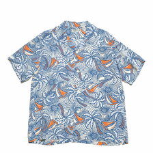 SUN SURF RAYON HAWAIIAN SHIRT - PALM BREEZING UP - SS38798画像
