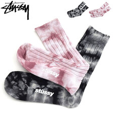 STUSSY Dyed Ribbed Crew Socks 138741画像