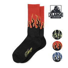 X-LARGE FLAME SOCKS 101222054001画像