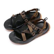 NIKE ONEONTA SANDAL BLACK/CACAO WOW/GUM MEDIUM BROWN DJ6601-002画像