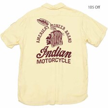 INDIAN MOTORCYCLE RAYON MECHANIC SHIRT - Indian Motorcycle - IM34085H画像