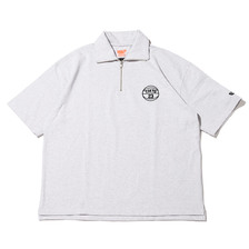 TOKYO 23 &times; ONEITA QUARTER-ZIP CADET COLLAR SHORT T23-22-020画像