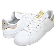 adidas STAN SMITH W FTWWHT/ALUMIN/GOLDMT GW4479画像