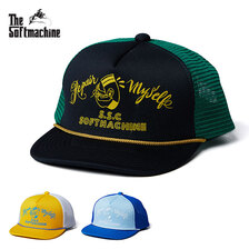SOFTMACHINE &times; SURFSKATECAMP REPAIR MYSELF CAP(MESH CAP)画像