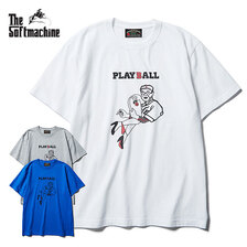 SOFTMACHINE &times; Rwche PLAYBALL DUDE-T(T-SHIRTS)画像