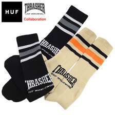 HUF &times; THRASHER Center Field Socks SK00722画像
