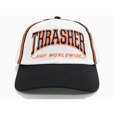 HUF × THRASHER Center Field Snapback Cap HT00697画像