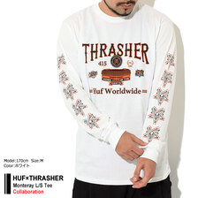 HUF × THRASHER Monteray L/S Tee TS01918画像