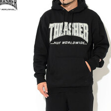 HUF &times; THRASHER Bayview Pullover Hoodie PF00563画像
