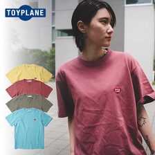 TOYPLANE HEART EMB VINTAGE S/S TEE TP22-NCS01画像