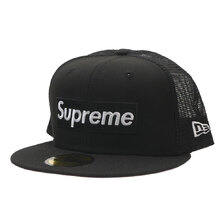Supreme 22SS Box Logo Mesh Back New Era BLACK画像