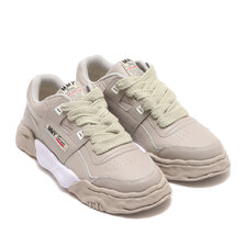 Maison MIHARA YASUHIRO PARKER LEATHER LOW GREY A08FW702-GREY画像