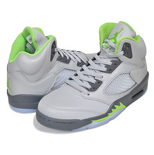 NIKE AIR JORDAN 5 RETRO REFLECTIVE silver/green bean-flint grey DM9014-003画像