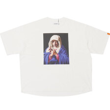 TIGHTBOOTH &times; Shusaku Takaoka SMOKE UP SON T-SHIRT WHITE画像
