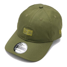 NEW ERA 9THIRTY Ripstop Series ボックスロゴ オリーブ 13059348画像