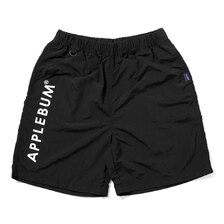 APPLEBUM Active Nylon Shorts BLACK画像