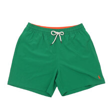 POLO RALPH LAUREN Traveler Swim Trunk GOLF GREEN画像