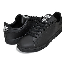 adidas STAN SMITH J CORE BLACK/CORE BLACK/FTWR WHITE FX7523画像