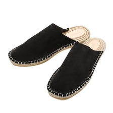 Hender Scheme jute mule BLACK QN-S-JML画像