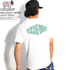 The Endless Summer TES LOGO T-SHIRT -WHITE&times;GREEN- NV-1574312画像