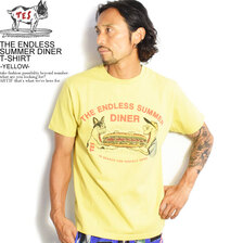 The Endless Summer TES THE ENDLESS SUMMER DINER T-SHIRT -YELLOW- FH-2574356画像
